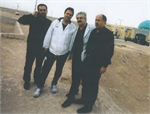 دیدار مالک و سرمربی استقلال جنوب از مناطق جنگی